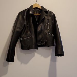 Black Leather jacket from zara